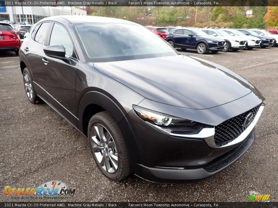 2021 Mazda CX-30 Preferred AWD Machine Gray Metallic / Black Photo #3