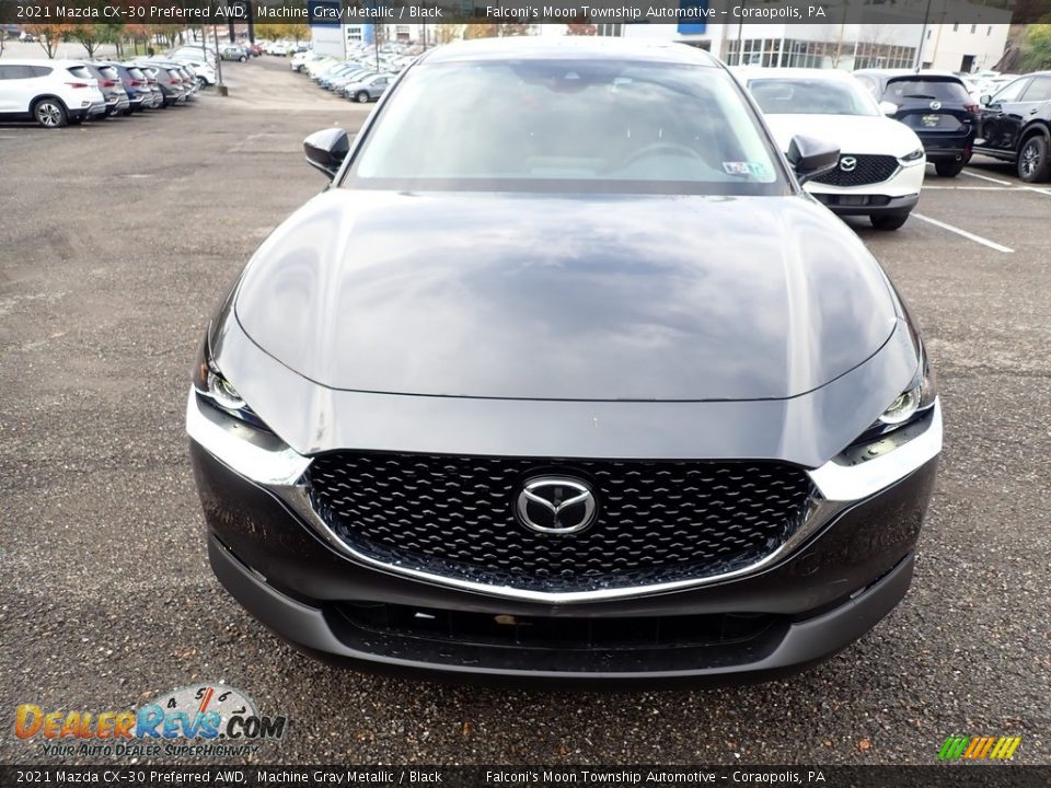 2021 Mazda CX-30 Preferred AWD Machine Gray Metallic / Black Photo #4