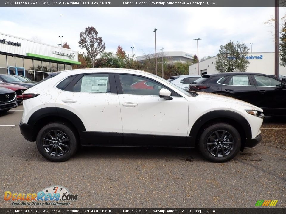 2021 Mazda CX-30 FWD Snowflake White Pearl Mica / Black Photo #1