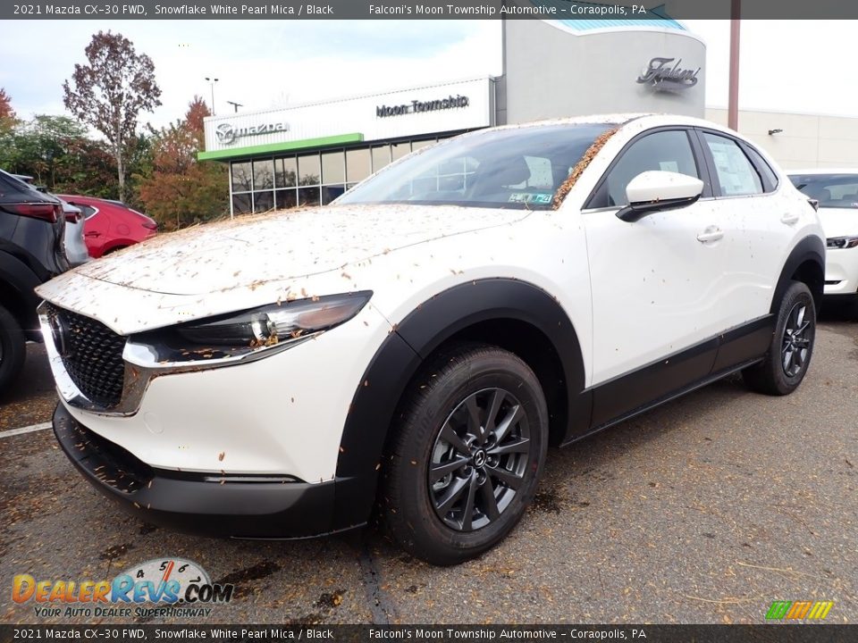 2021 Mazda CX-30 FWD Snowflake White Pearl Mica / Black Photo #4