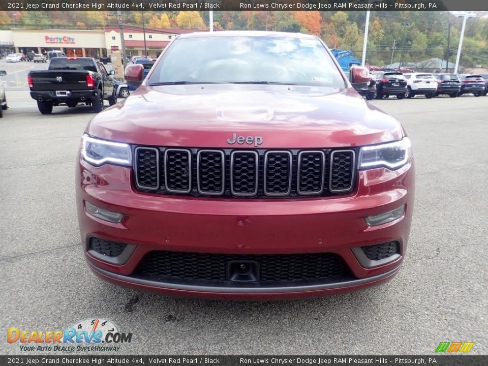 Velvet Red Pearl 2021 Jeep Grand Cherokee High Altitude 4x4 Photo #2