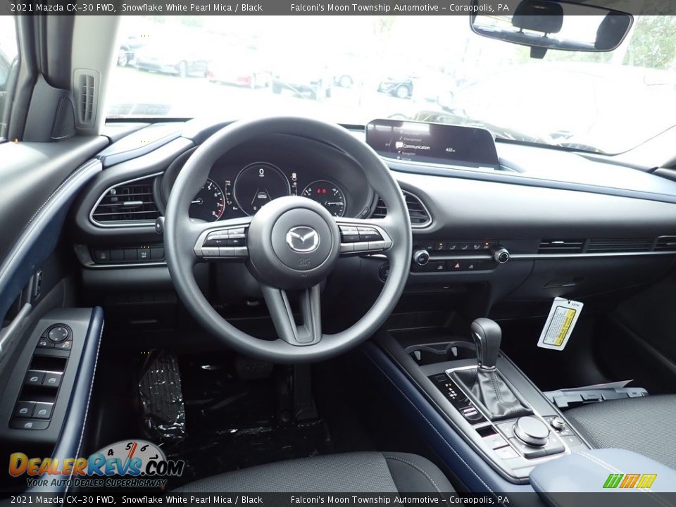 2021 Mazda CX-30 FWD Snowflake White Pearl Mica / Black Photo #8