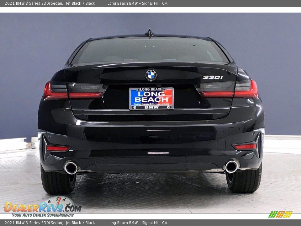 2021 BMW 3 Series 330i Sedan Jet Black / Black Photo #4