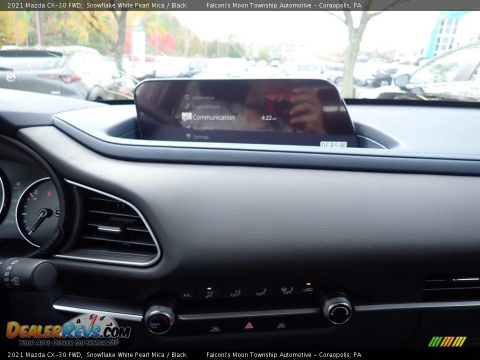 2021 Mazda CX-30 FWD Snowflake White Pearl Mica / Black Photo #12