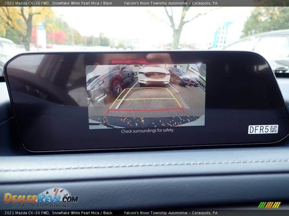 2021 Mazda CX-30 FWD Snowflake White Pearl Mica / Black Photo #13