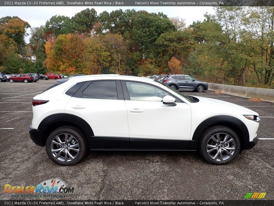 Snowflake White Pearl Mica 2021 Mazda CX-30 Preferred AWD Photo #1