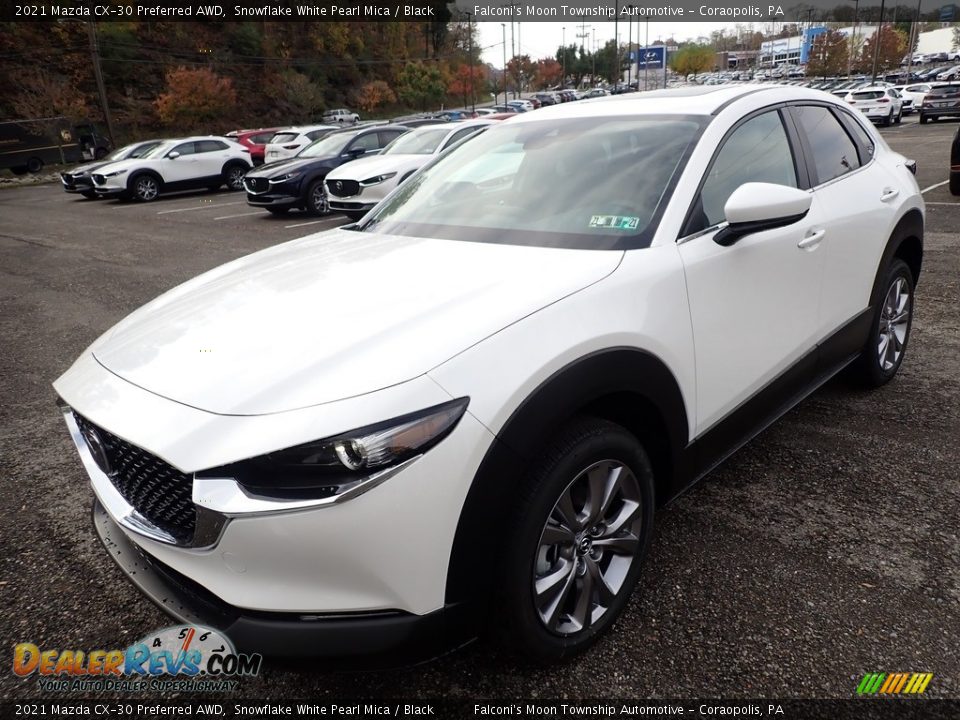 Snowflake White Pearl Mica 2021 Mazda CX-30 Preferred AWD Photo #5