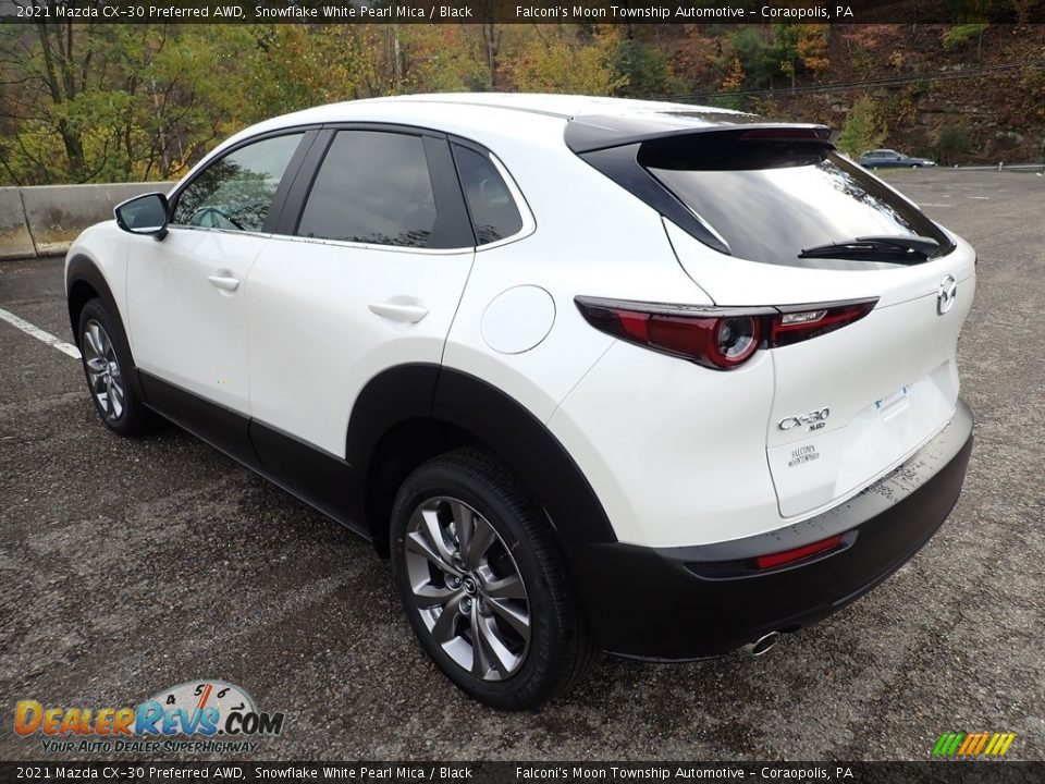 Snowflake White Pearl Mica 2021 Mazda CX-30 Preferred AWD Photo #6