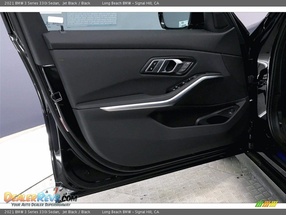 2021 BMW 3 Series 330i Sedan Jet Black / Black Photo #13