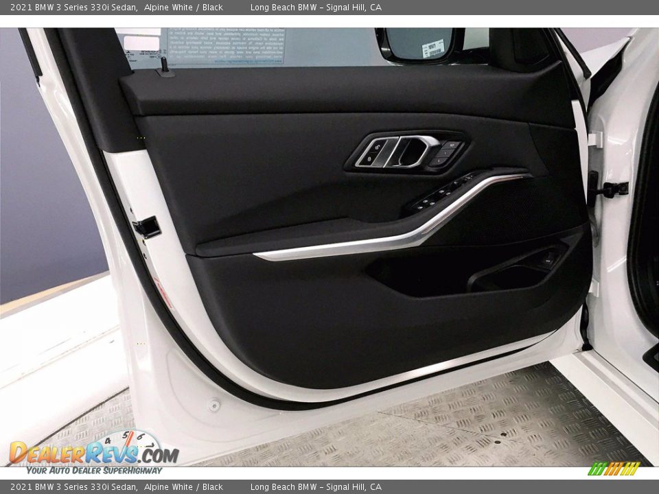 2021 BMW 3 Series 330i Sedan Alpine White / Black Photo #13