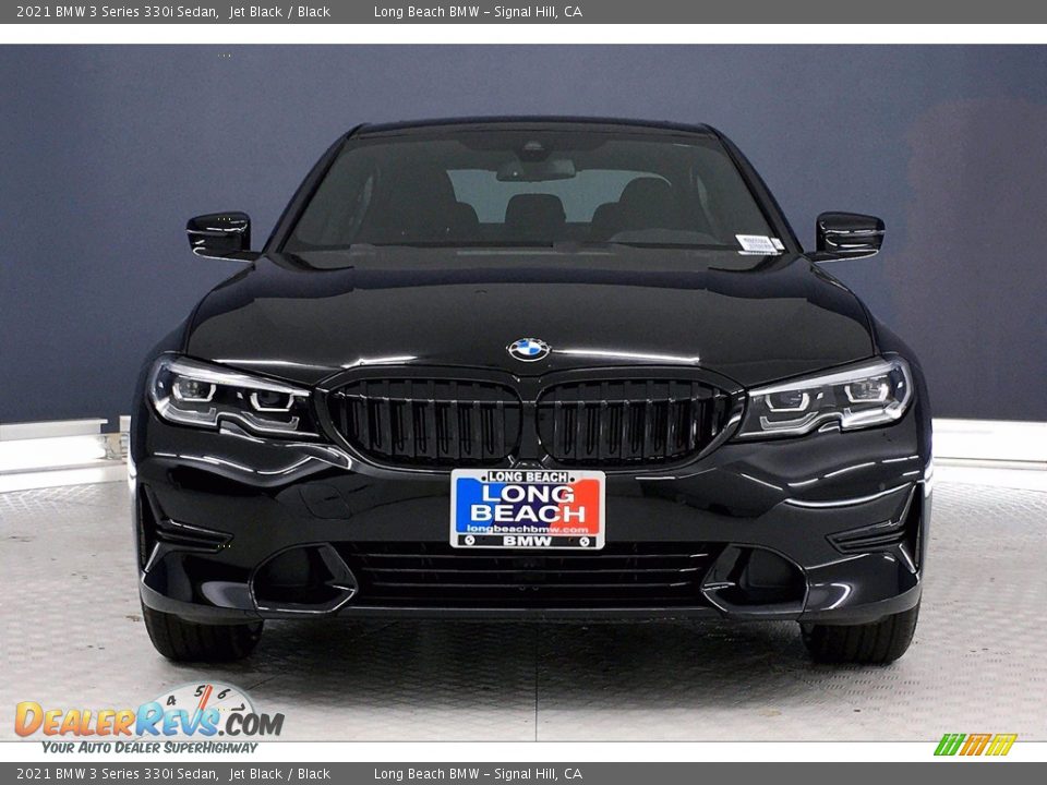 2021 BMW 3 Series 330i Sedan Jet Black / Black Photo #2