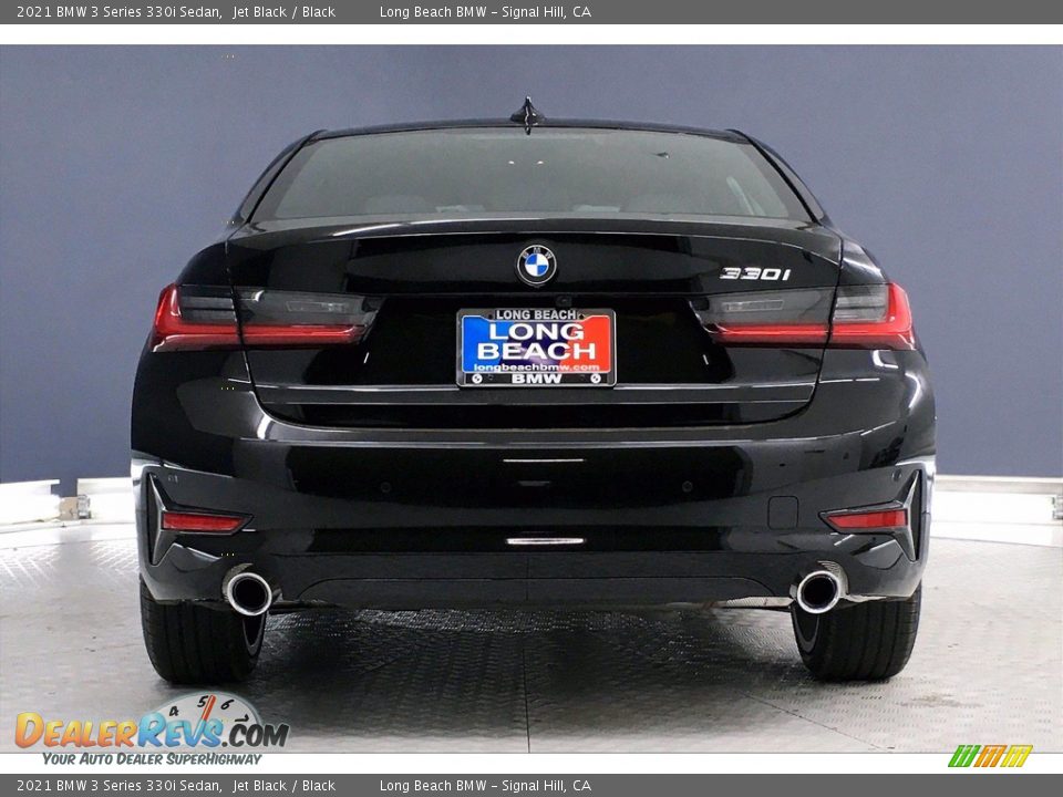 2021 BMW 3 Series 330i Sedan Jet Black / Black Photo #4