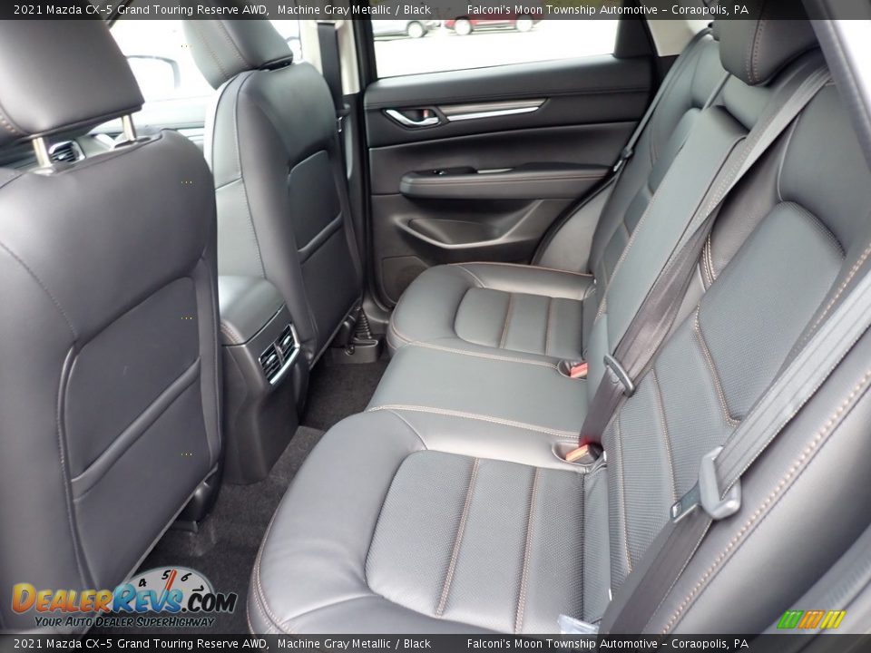 Rear Seat of 2021 Mazda CX-5 Grand Touring Reserve AWD Photo #8