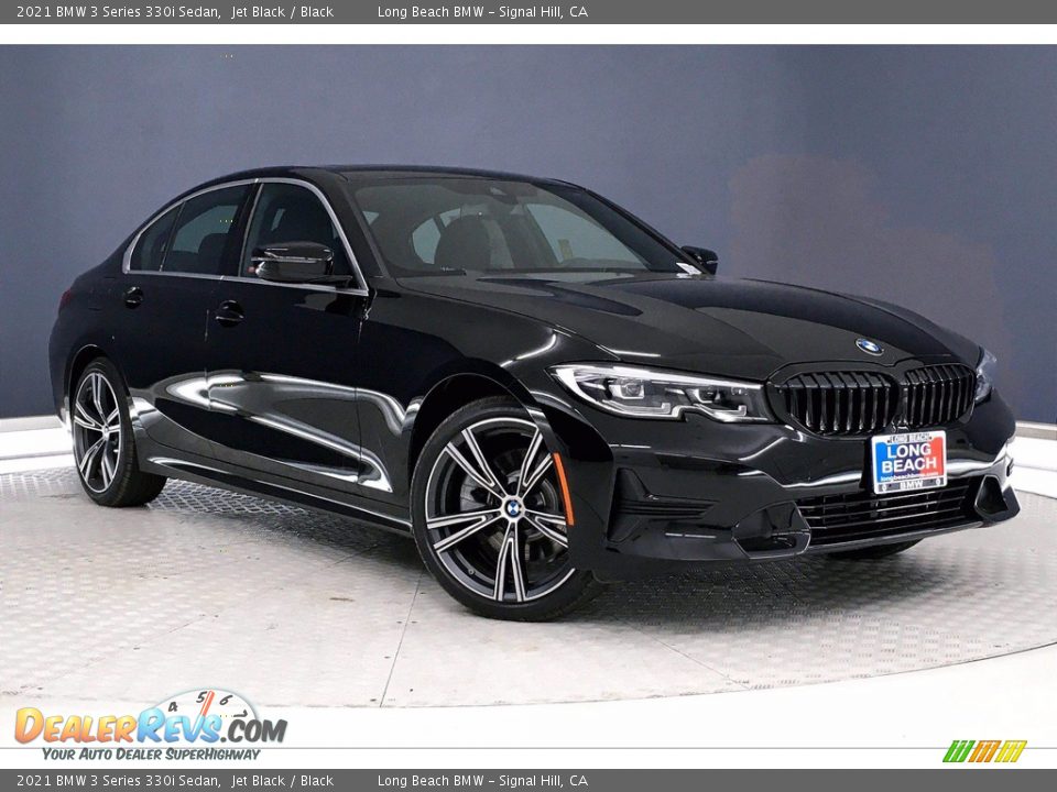 2021 BMW 3 Series 330i Sedan Jet Black / Black Photo #19