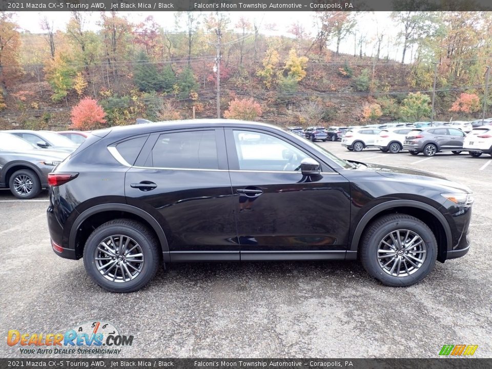 Jet Black Mica 2021 Mazda CX-5 Touring AWD Photo #1