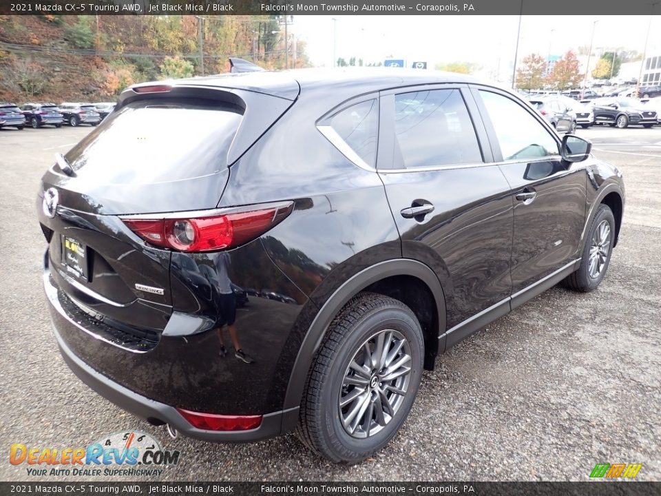 2021 Mazda CX-5 Touring AWD Jet Black Mica / Black Photo #2