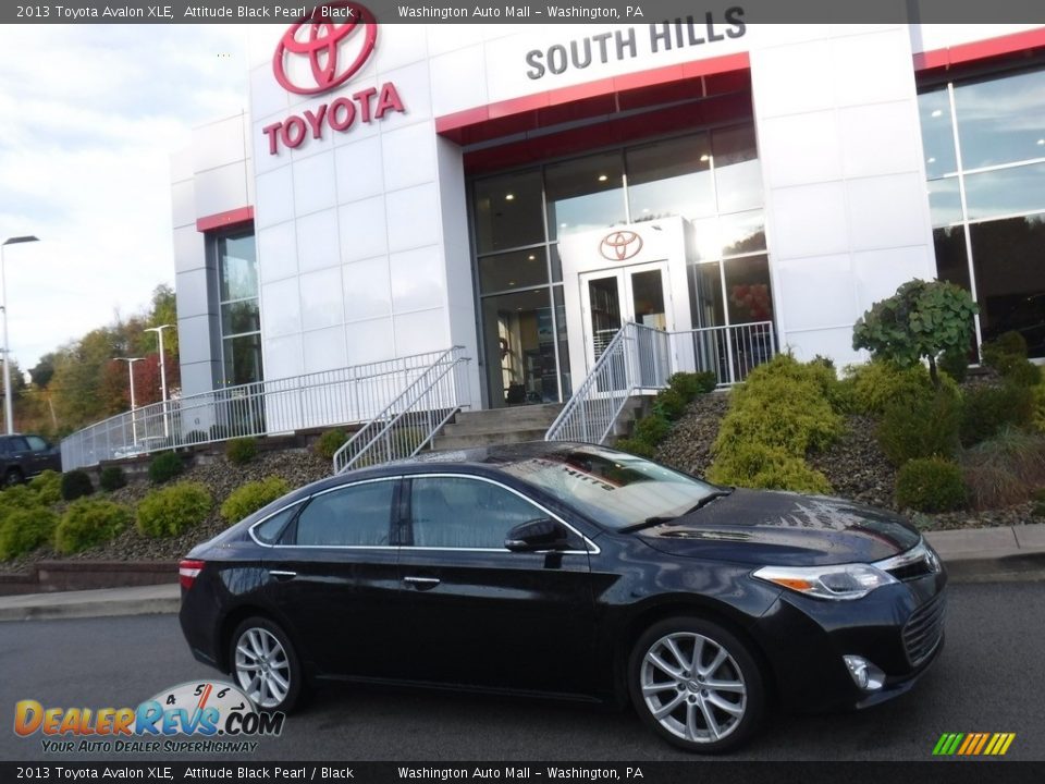 2013 Toyota Avalon XLE Attitude Black Pearl / Black Photo #2