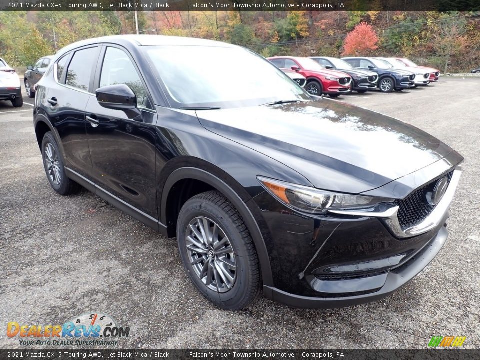 Front 3/4 View of 2021 Mazda CX-5 Touring AWD Photo #3