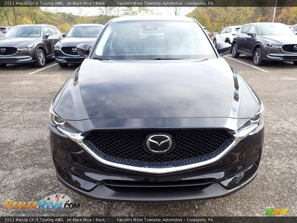 2021 Mazda CX-5 Touring AWD Jet Black Mica / Black Photo #4