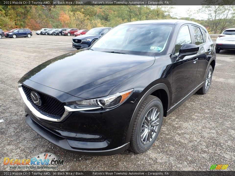 Jet Black Mica 2021 Mazda CX-5 Touring AWD Photo #5
