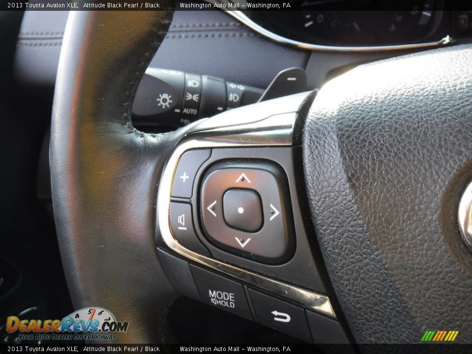 2013 Toyota Avalon XLE Attitude Black Pearl / Black Photo #6