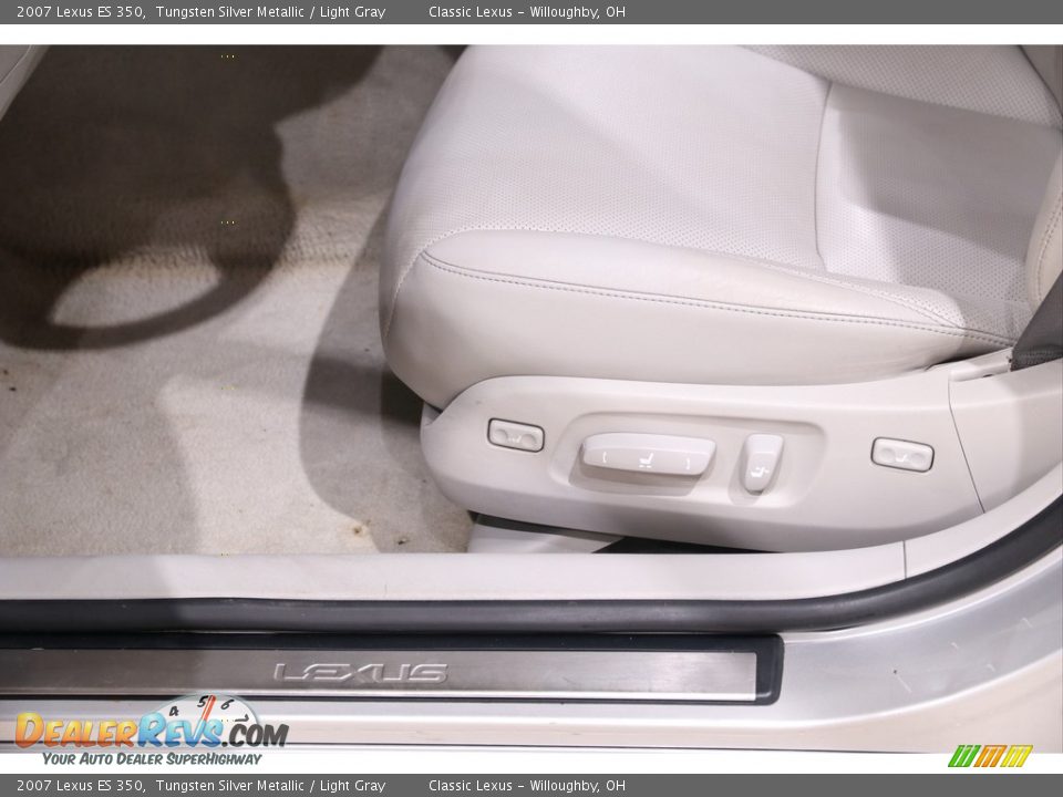 2007 Lexus ES 350 Tungsten Silver Metallic / Light Gray Photo #6