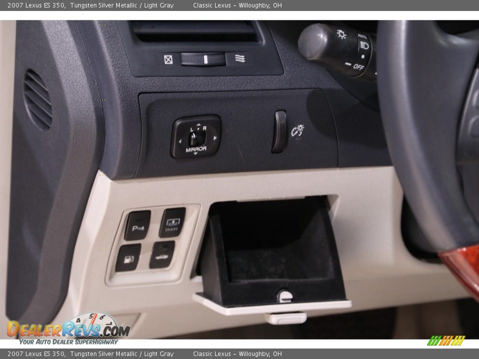 2007 Lexus ES 350 Tungsten Silver Metallic / Light Gray Photo #7