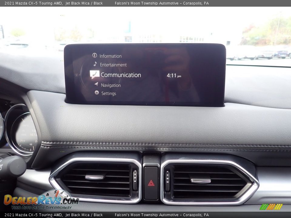 2021 Mazda CX-5 Touring AWD Jet Black Mica / Black Photo #13