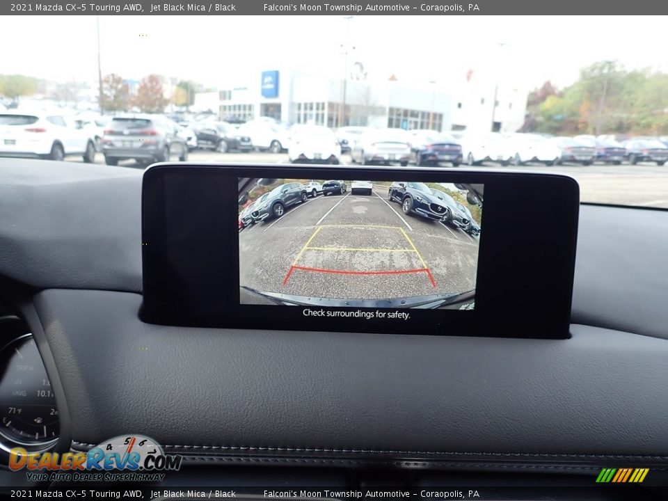 2021 Mazda CX-5 Touring AWD Jet Black Mica / Black Photo #14