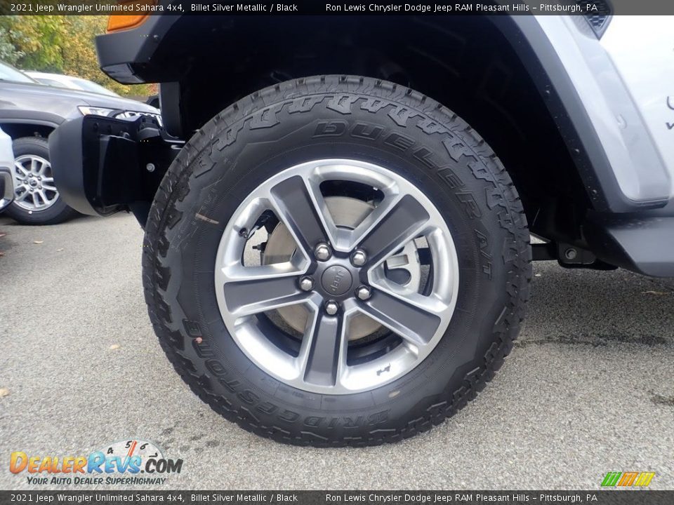 2021 Jeep Wrangler Unlimited Sahara 4x4 Wheel Photo #6
