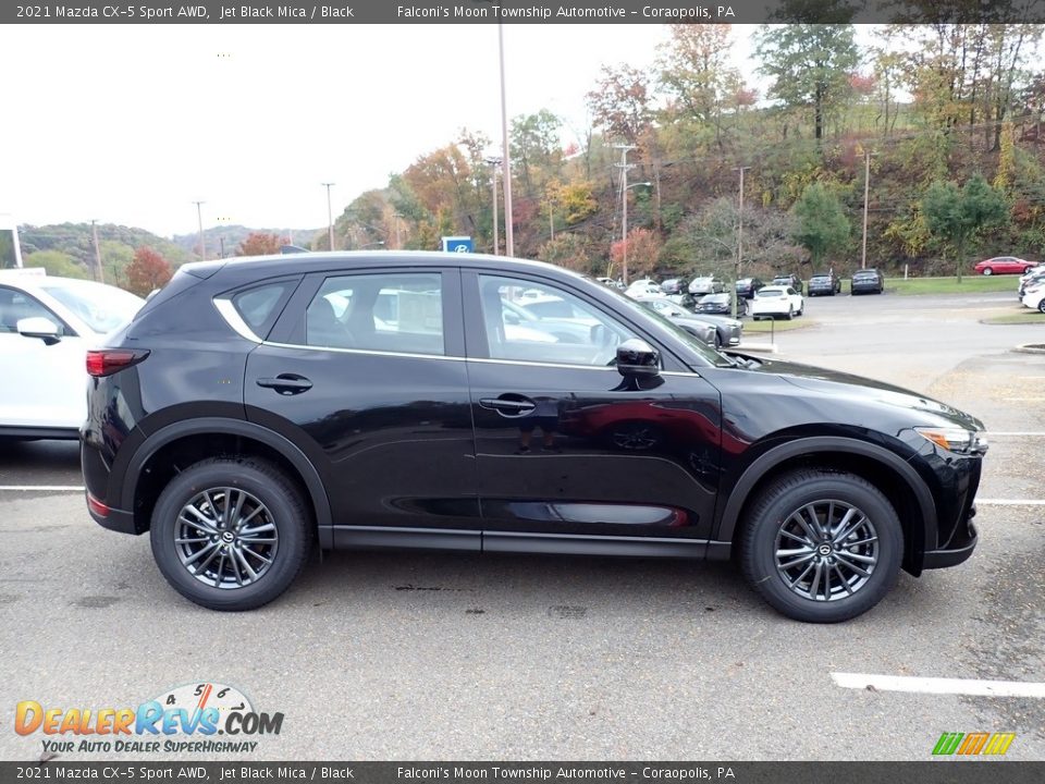 Jet Black Mica 2021 Mazda CX-5 Sport AWD Photo #1