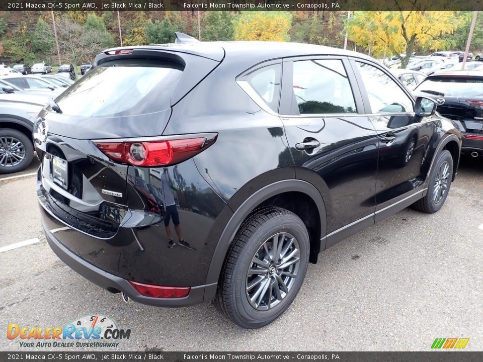 2021 Mazda CX-5 Sport AWD Jet Black Mica / Black Photo #2