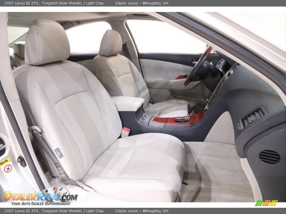 2007 Lexus ES 350 Tungsten Silver Metallic / Light Gray Photo #17