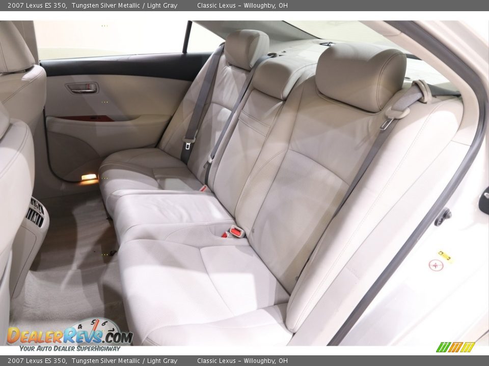 2007 Lexus ES 350 Tungsten Silver Metallic / Light Gray Photo #19