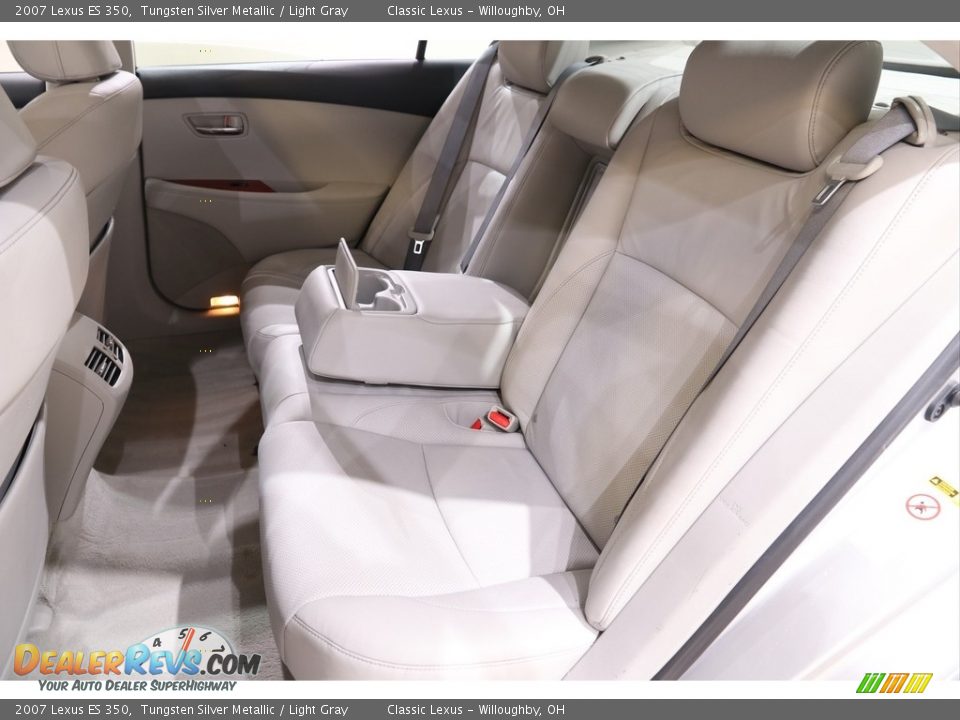 2007 Lexus ES 350 Tungsten Silver Metallic / Light Gray Photo #20