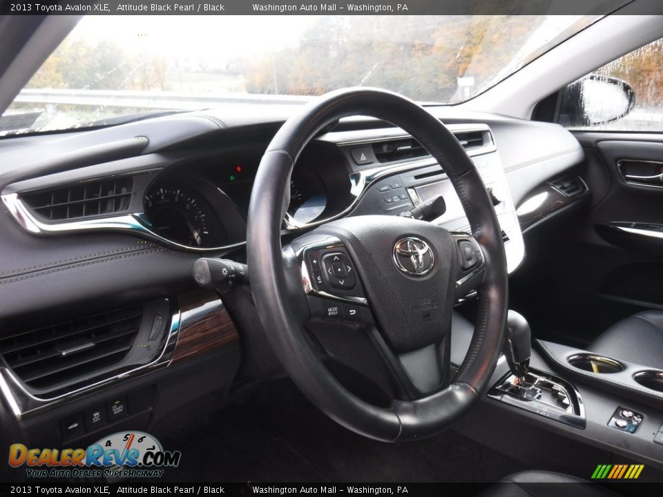 2013 Toyota Avalon XLE Attitude Black Pearl / Black Photo #20