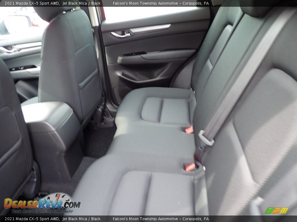 2021 Mazda CX-5 Sport AWD Jet Black Mica / Black Photo #8