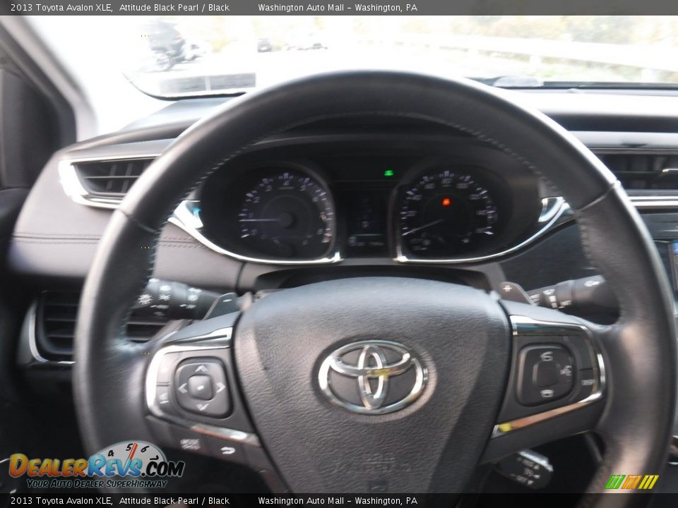 2013 Toyota Avalon XLE Attitude Black Pearl / Black Photo #26