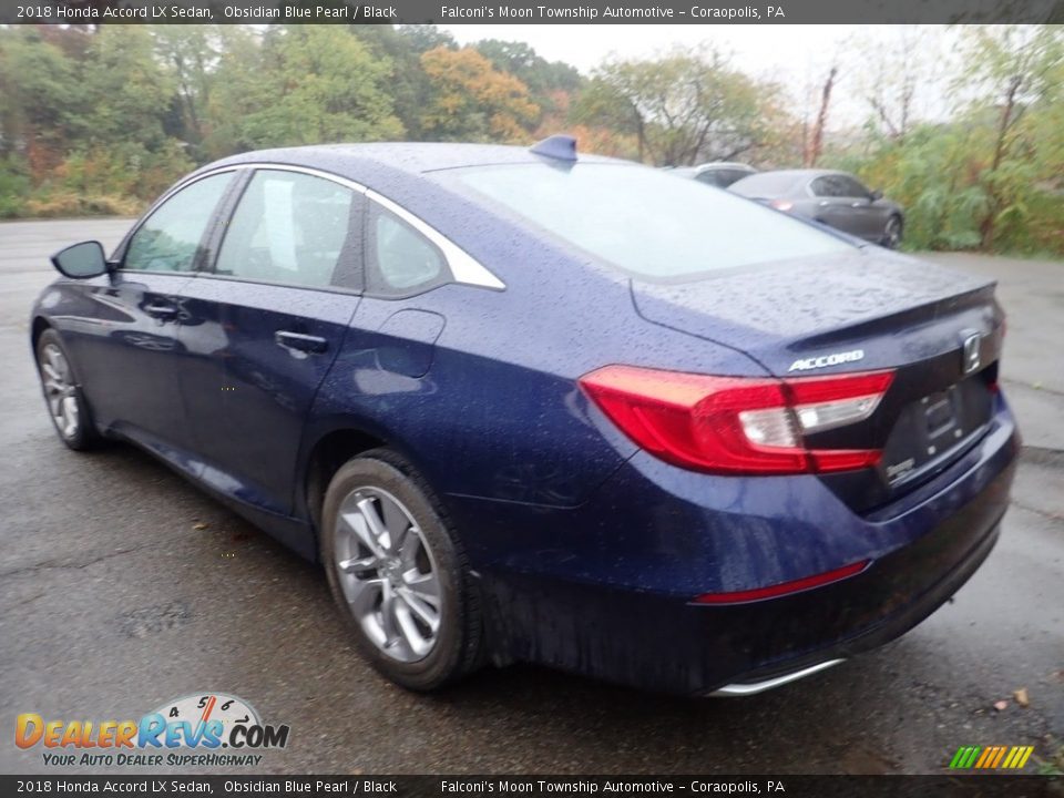 2018 Honda Accord LX Sedan Obsidian Blue Pearl / Black Photo #2