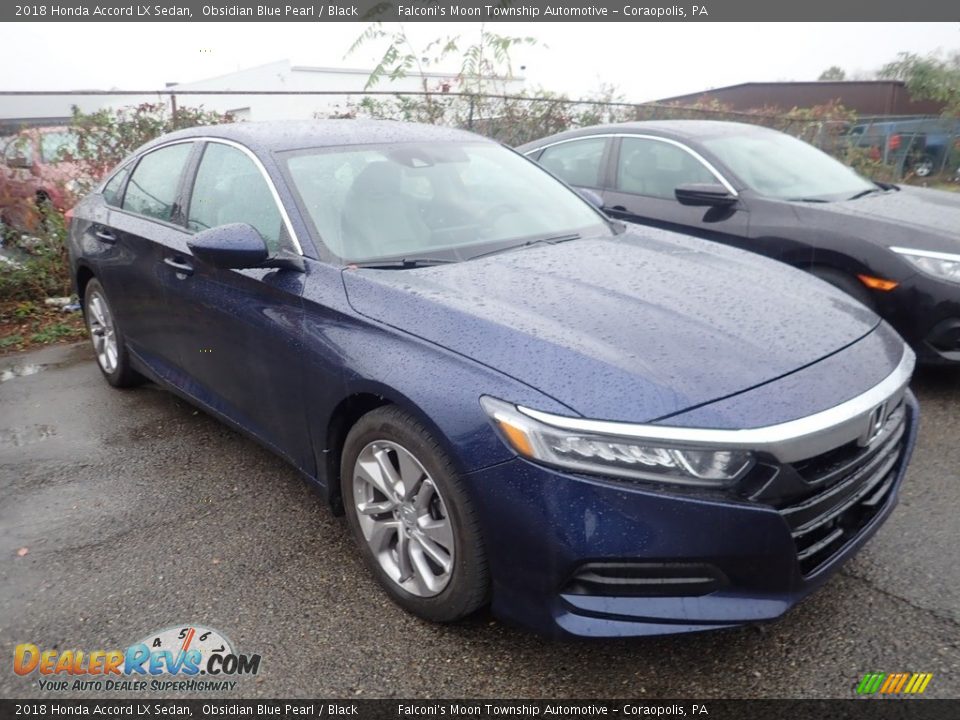 Front 3/4 View of 2018 Honda Accord LX Sedan Photo #4