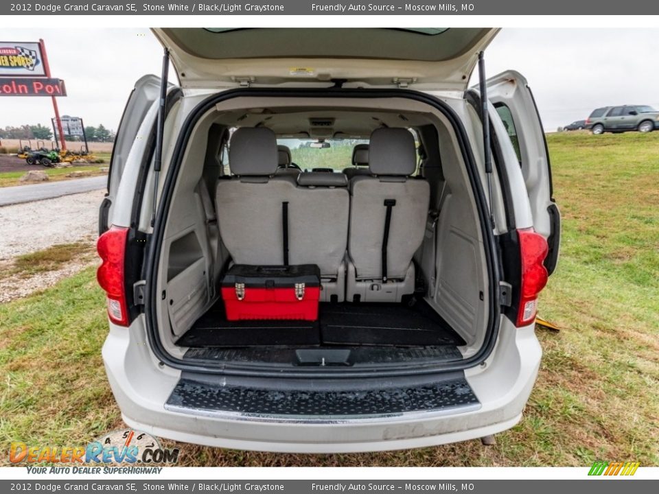 2012 Dodge Grand Caravan SE Stone White / Black/Light Graystone Photo #23