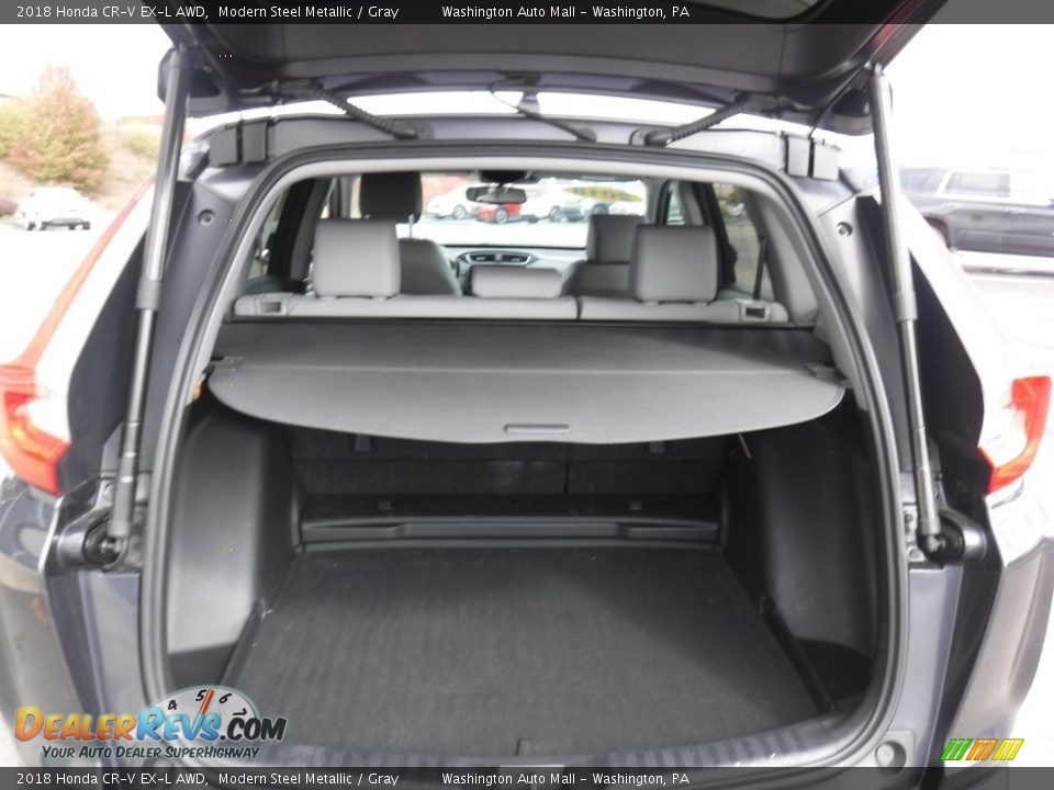 2018 Honda CR-V EX-L AWD Modern Steel Metallic / Gray Photo #26