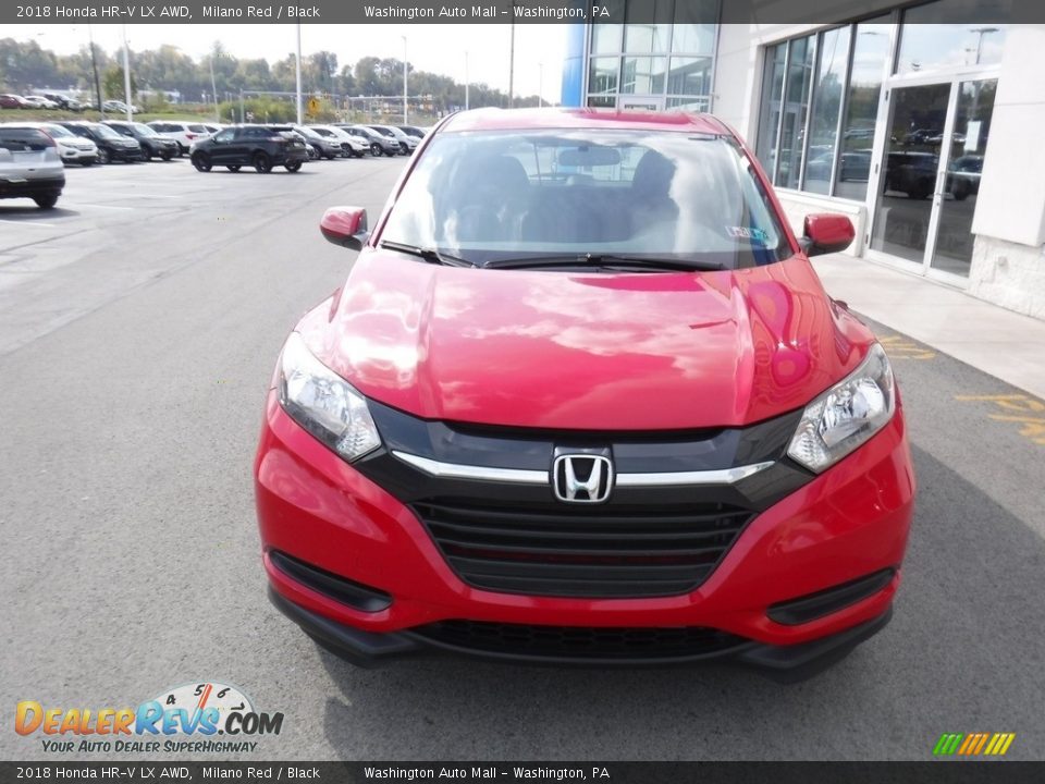 2018 Honda HR-V LX AWD Milano Red / Black Photo #4