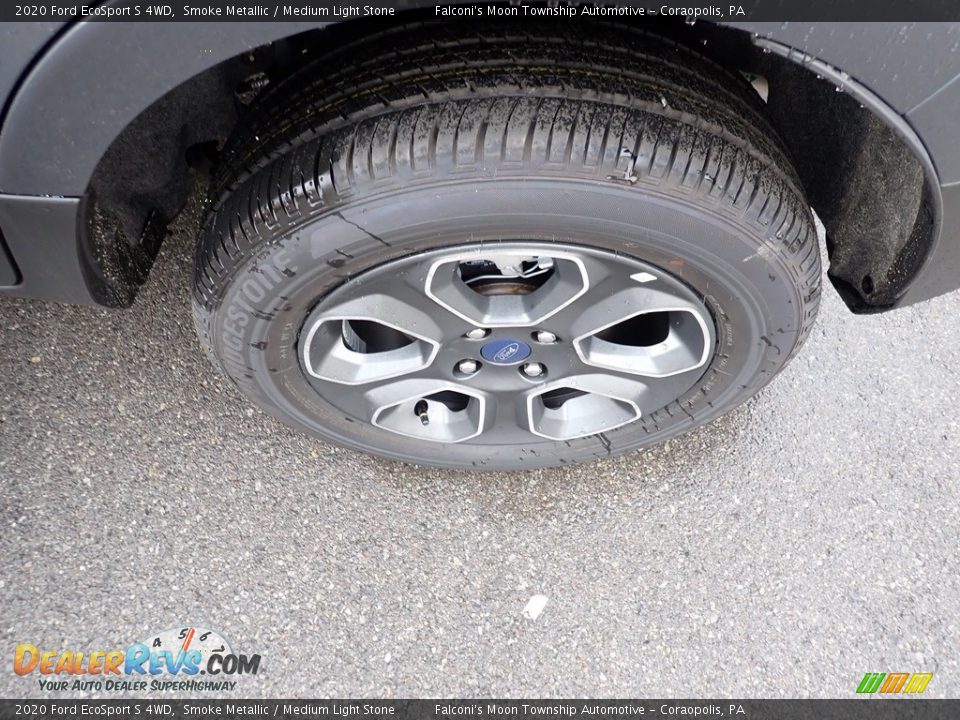 2020 Ford EcoSport S 4WD Smoke Metallic / Medium Light Stone Photo #7