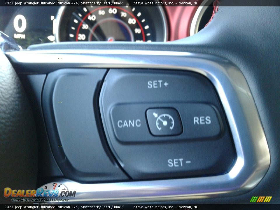 2021 Jeep Wrangler Unlimited Rubicon 4x4 Steering Wheel Photo #20