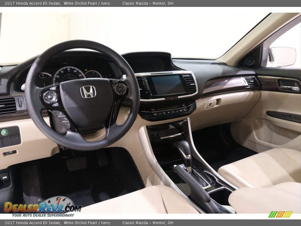 2017 Honda Accord EX Sedan White Orchid Pearl / Ivory Photo #7