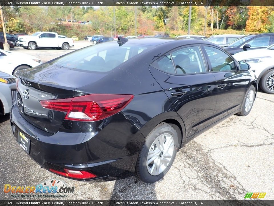 2020 Hyundai Elantra Value Edition Phantom Black / Black Photo #2