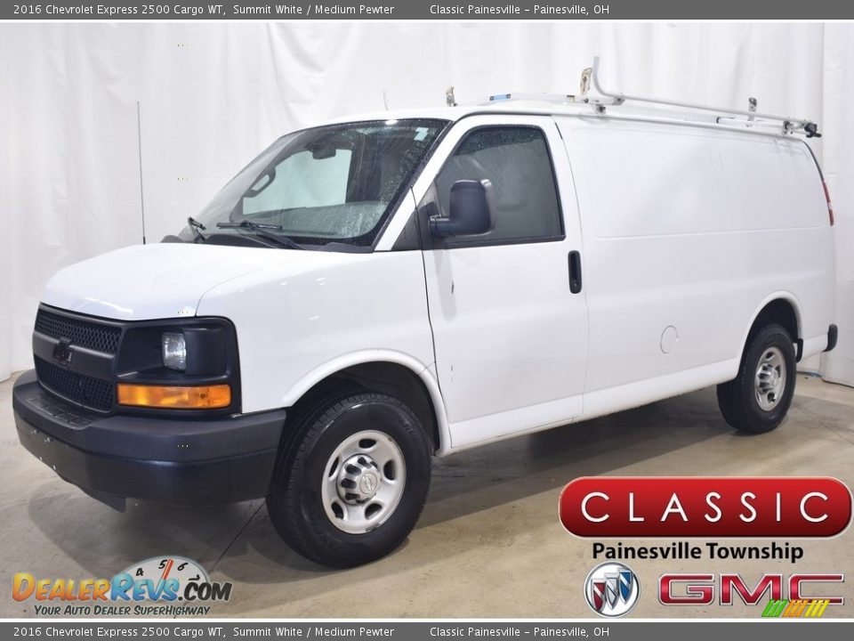 2016 Chevrolet Express 2500 Cargo WT Summit White / Medium Pewter Photo #1