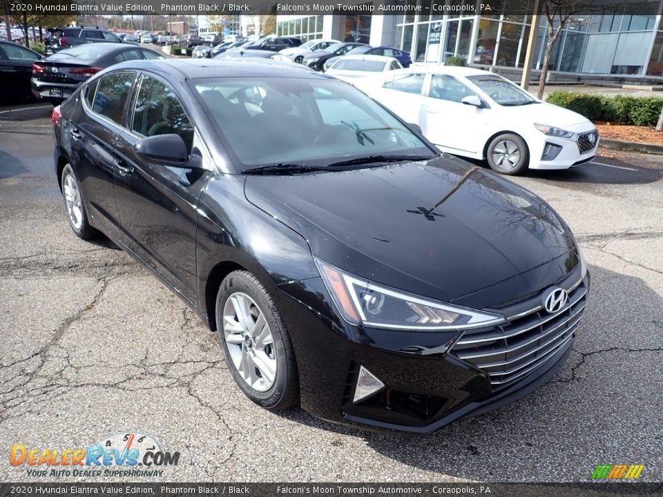 2020 Hyundai Elantra Value Edition Phantom Black / Black Photo #3