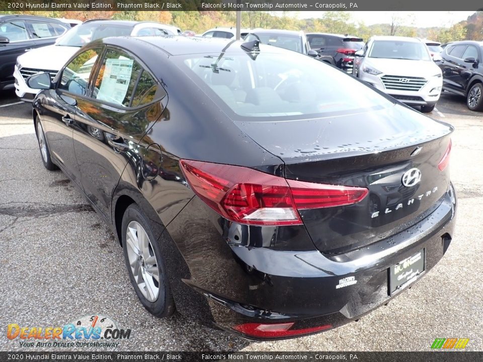 2020 Hyundai Elantra Value Edition Phantom Black / Black Photo #5